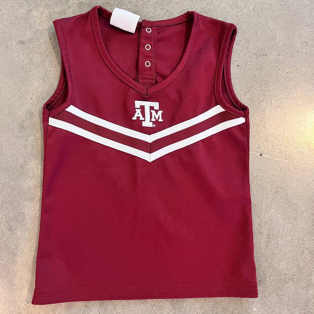 Knights Apparel Texas ATM Aggies College Football toddler girls top XS 4T